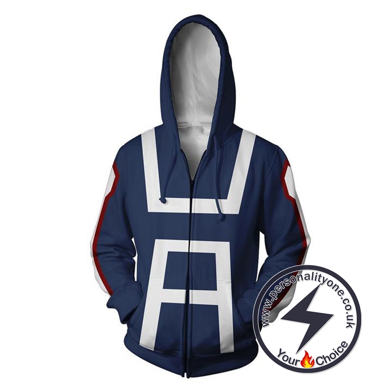 My Hero Academia U.A. High School Zip Up Hoodie Jacket